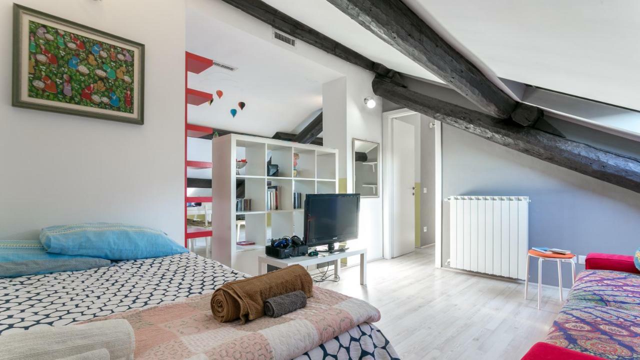 Navigli Attic Appartement Milaan Buitenkant foto